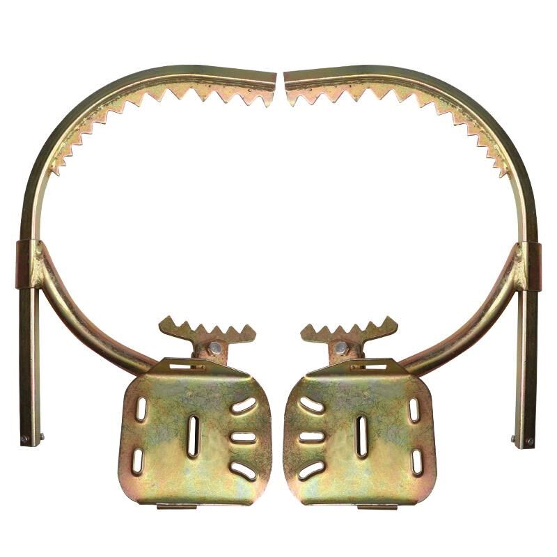 树木爬BYP杆脚扣爬树神电信油炸杆脚铁鞋器爬树爬工具加厚脚勾包