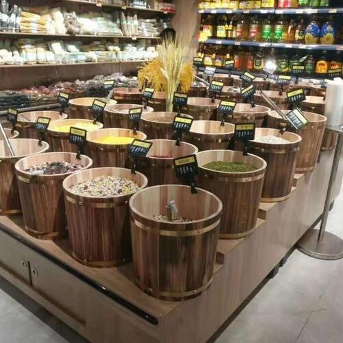 直销M3NO大米桶储米箱家用30斤实木质装米桶防潮防虫密封10斤20斤