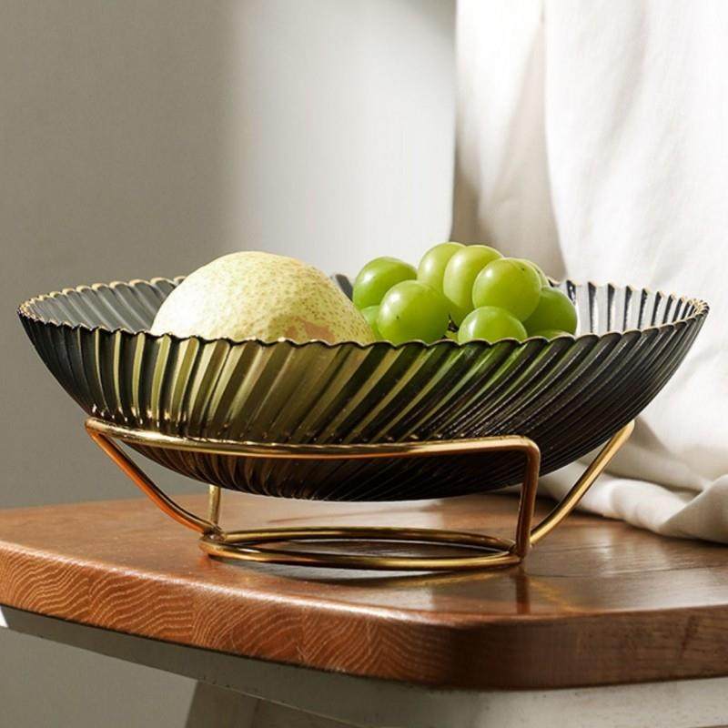 北欧轻奢玻璃果盘家用客厅茶几干果零食水果摆放盘子瓜子盘糖果篮,餐饮具,果盆/果盘/果篮,淘宝优惠券,粉丝福利购,淘宝优惠卷