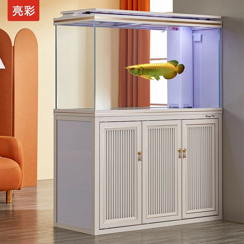 亮彩水族箱超白玻璃招财家用客厅大型落地玄关底滤免换水生态鱼缸,宠物/宠物食品及用品,底柜/落地缸,淘宝优惠券,粉丝福利购,淘宝优惠卷
