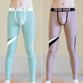 紧身线裤 o男生保暖裤 秋冬季 男士 潮流衬裤 薄款 打底裤 防寒棉毛 秋裤