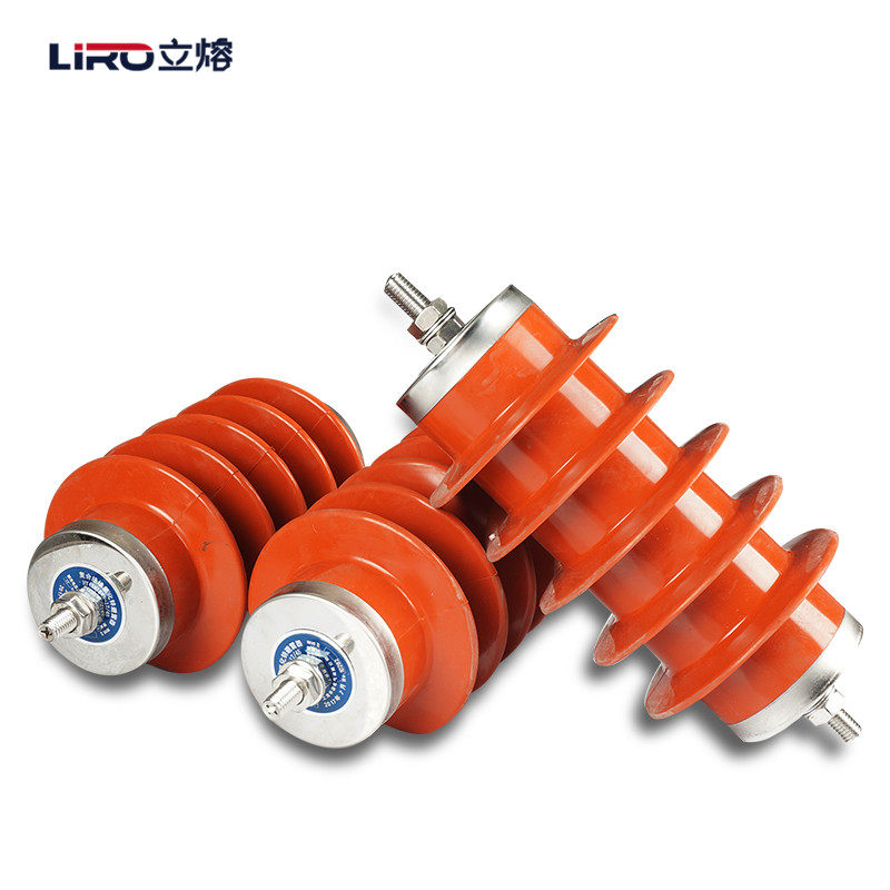 HY5WR-17/45高压电容器型10KV-12KV 氧化锌避雷器 HY5WR-12.7/45
