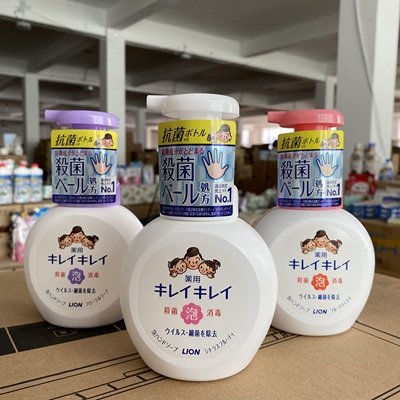 日本LION狮王泡沫洗手液