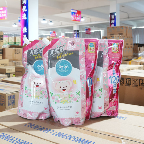 日本FAFA小熊柔顺剂留香防静电