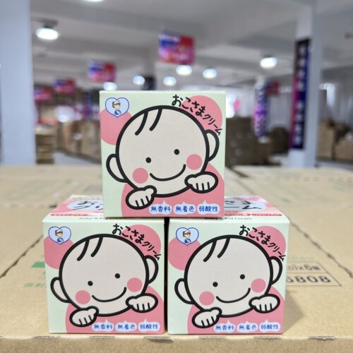 日本进口TOPLAN婴幼儿童面霜润肤乳宝宝润肤霜保湿护肤霜擦脸110g
