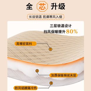 保温棉保暖防风防寒隔音冻门帘防家用隔断帘挡风东北磁吸加厚冬季