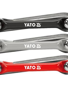 易尔拓内六角扳手组套五金维修工具24件内六角扳手YT-05640