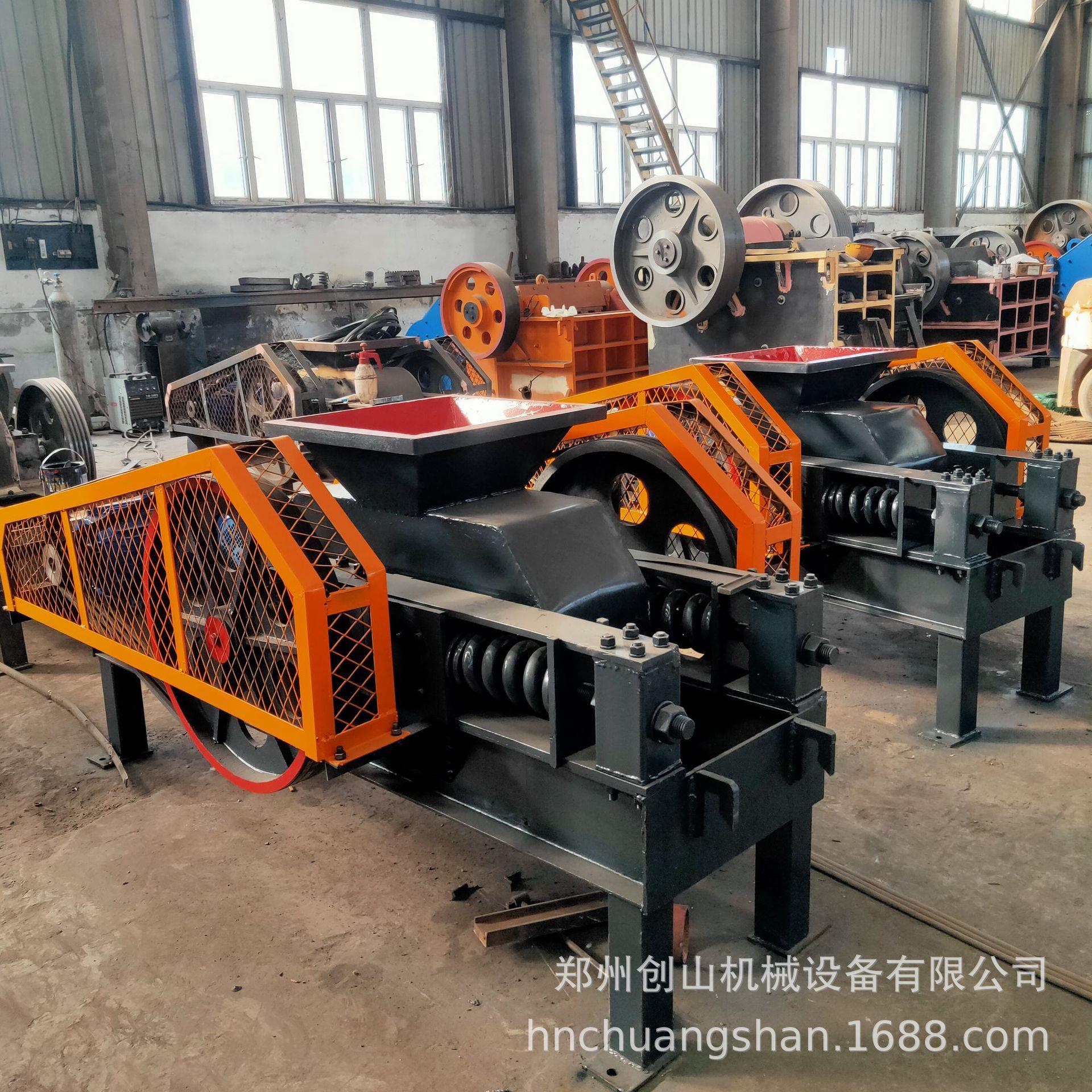 供应优质对辊机循环破碎机对辊制沙机 对辊式制沙机 辊式破研磨机