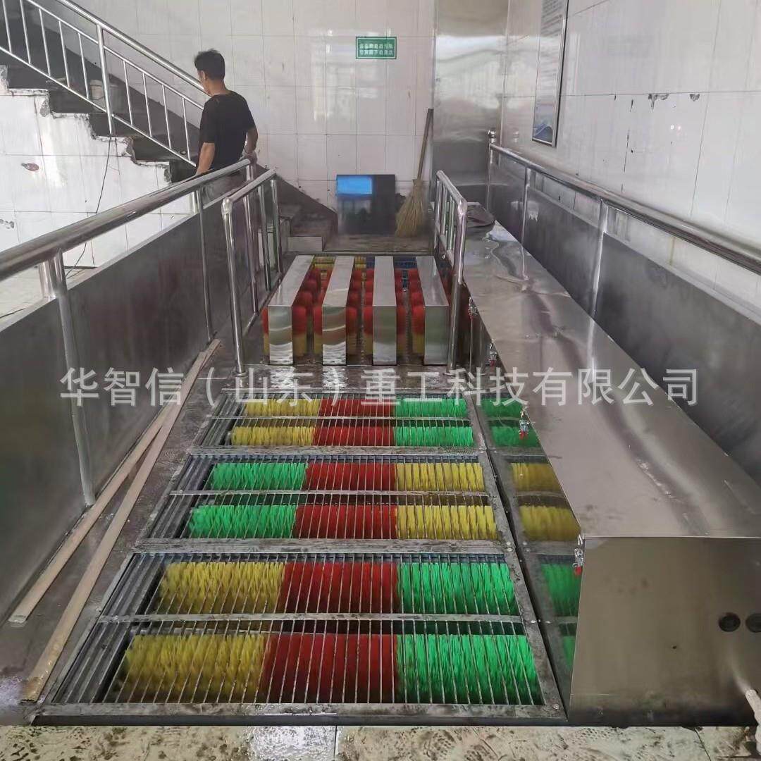 无动力洗靴机 机械式安装简单 不锈钢矿用洗靴机 矿工胶靴刷鞋机