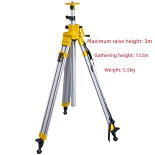 全站三脚架水平仪经纬扫描仪3米可调三脚架重型加高三脚架支架
