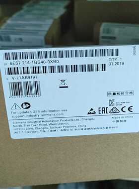 【议价】6ES7214-1BG40-0XB0，未拆封适用