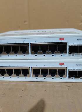 2021年Fortinet飞塔交换机FS-108F交换机。测--议价商品