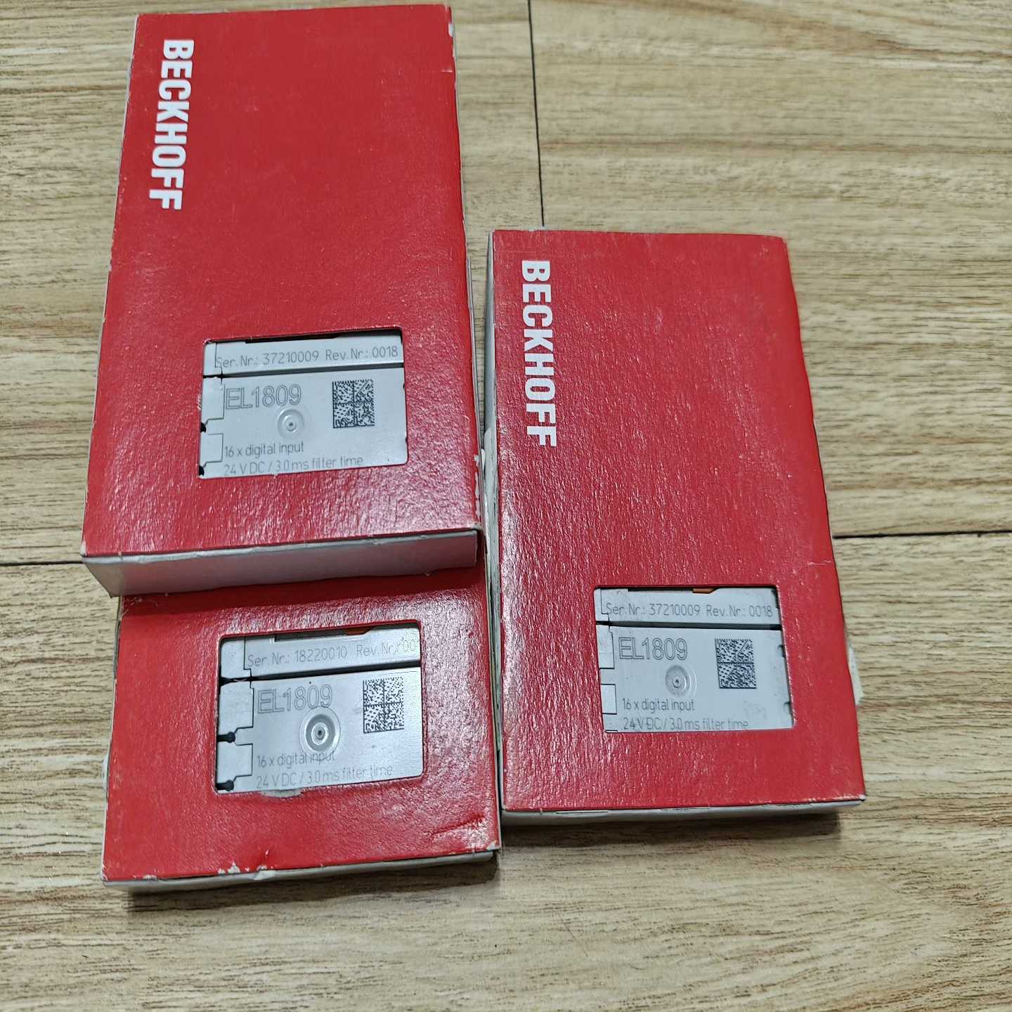 倍福BECKHOFF数字输入模块，型号EL1809，16路数--议价商品
