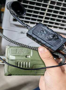 SRX高压线束，军绿色外壳，带接头和线材。原装拆车件，成色如--