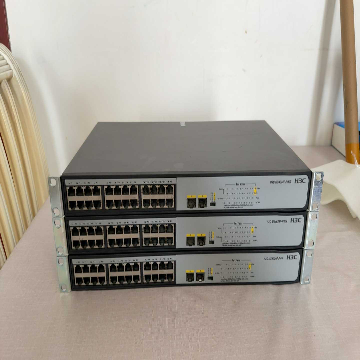 询价~华三H3C MS4024P-PWR 千兆非网管POE交换机