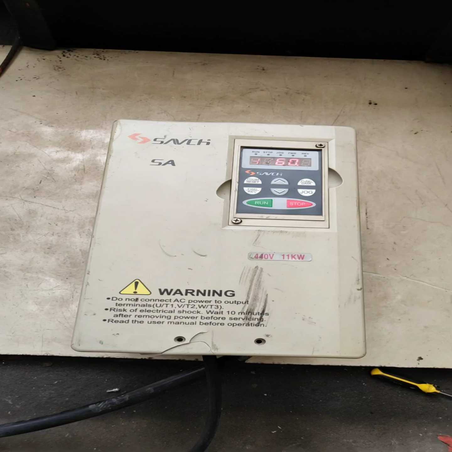 三基变频器11kw，SA-4110C，宝贝，成色如图询价