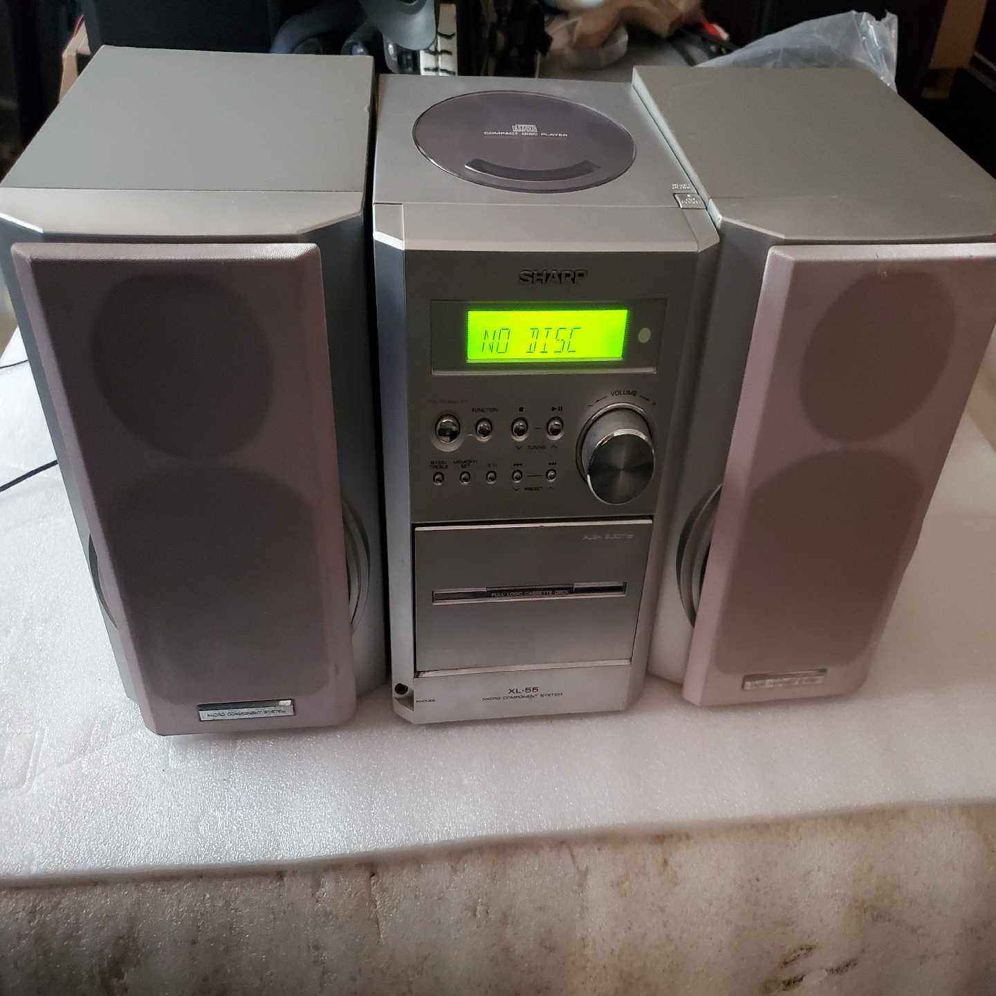 夏普组合音箱XL-55T--议价商品