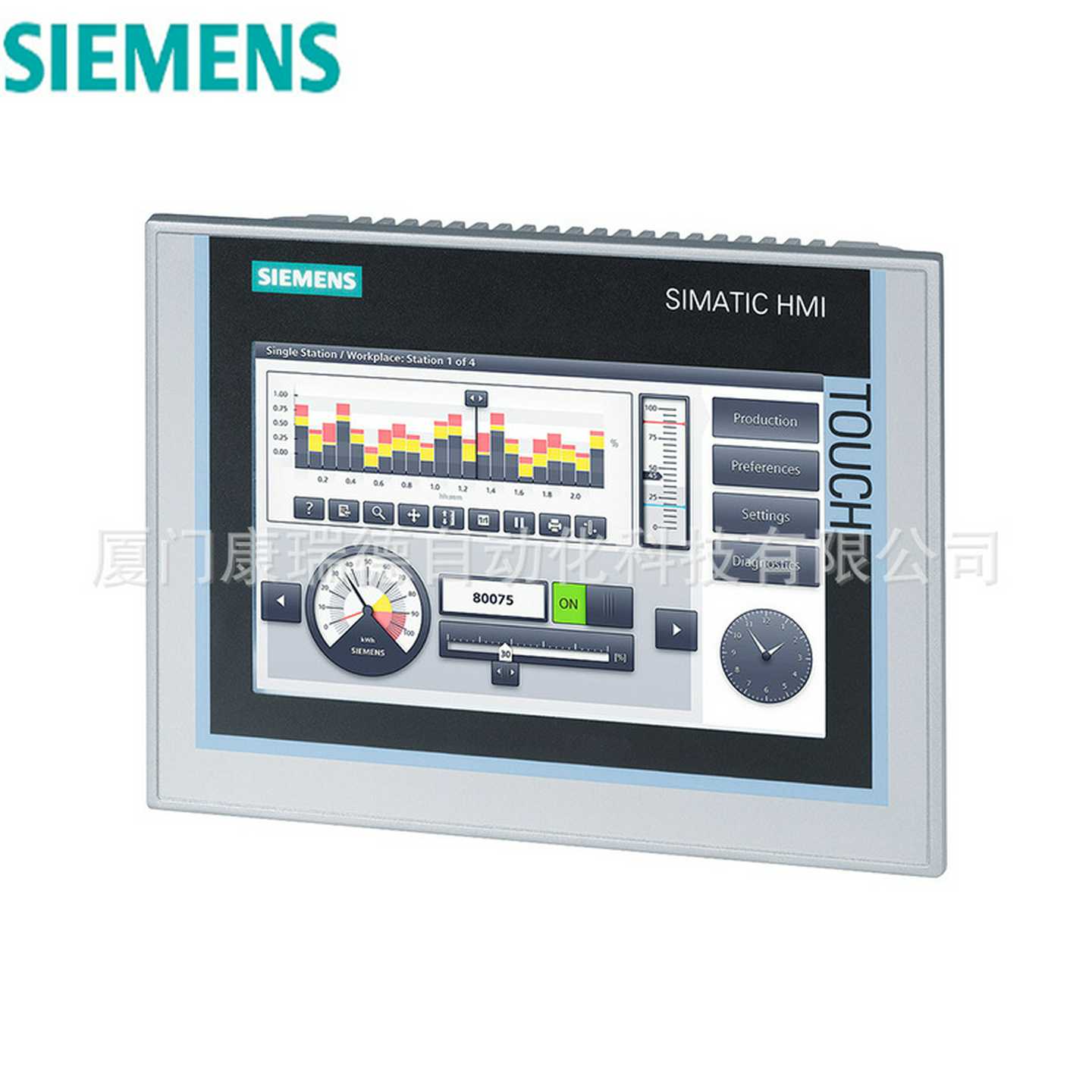 触控屏幕6AV2124-0GC01-0AX0原装HMI精智面板TP70正品L现货