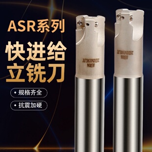 ASR06162025立铣刀杆EPNW0603N8铣刀杆R2抗震优质快进给立铣刀