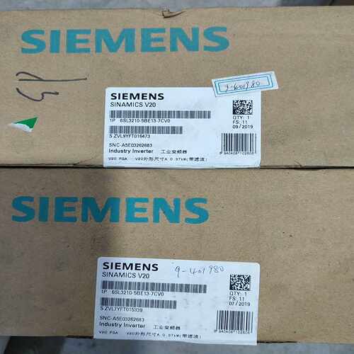 咨询-变频器6SL3210-5BE13-7CV01台有包装