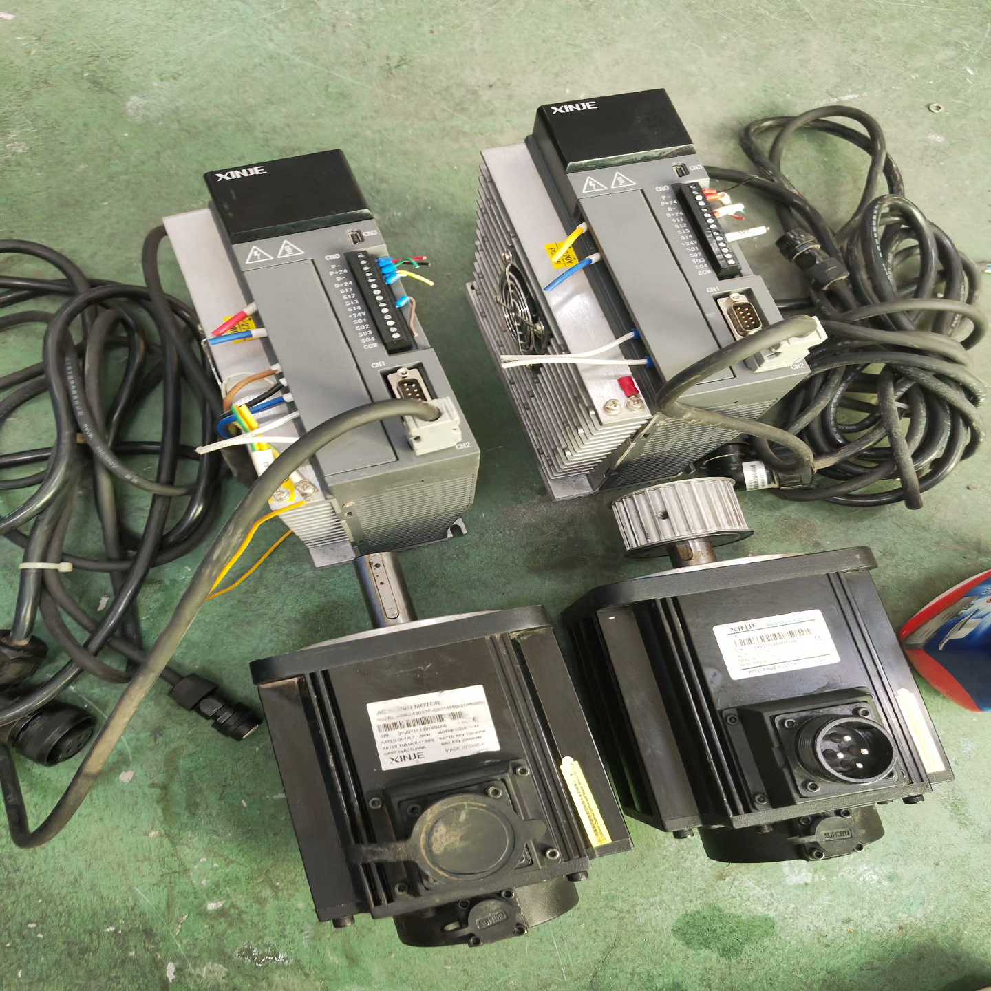 【议价】信捷1.5伺服电机，驱动：DS5E-21P5-PTA，电机1适用