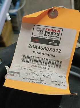 费希尔 膜片 26A4668X012 用于977HP油氢差压(亚飞商行）