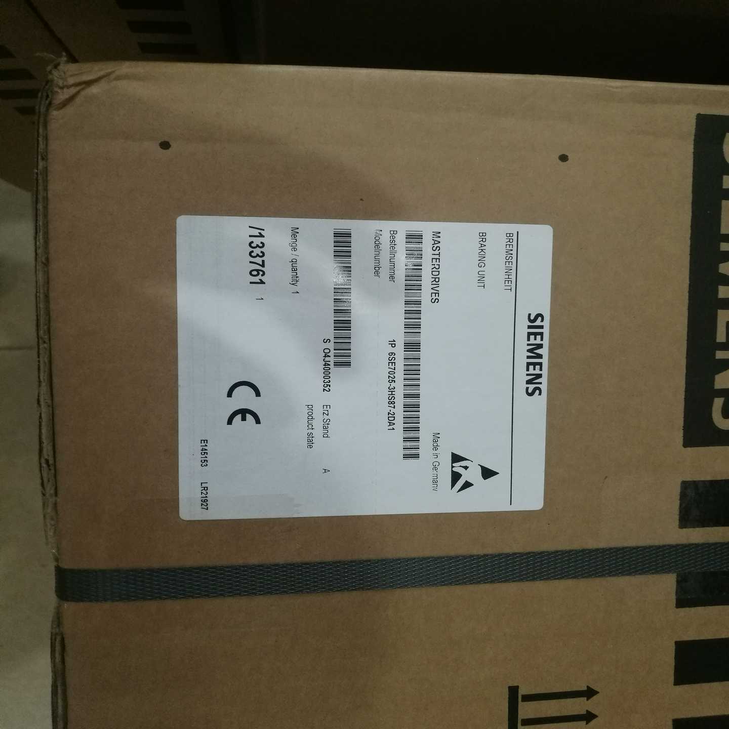 【议价】6SE7031-7HH84-1HJ0主驱动控制装置用于适用