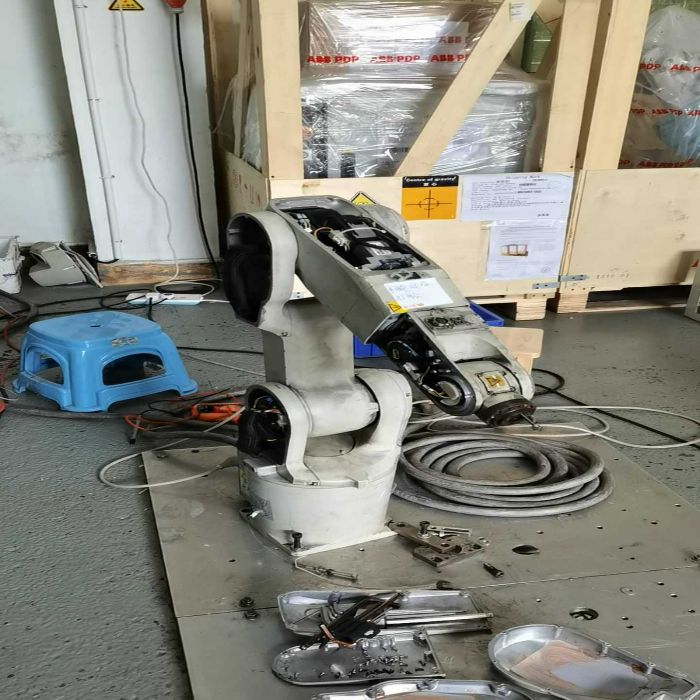 IRB1200-5/0.9机器人本体，可散卖。整个卖【博航商行】