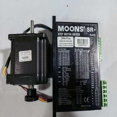 MOONS'SR鸣志步进驱动器SR4-Plus，电机ST-议价