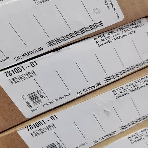 (议价)NI PCIE-6363 781051-01
