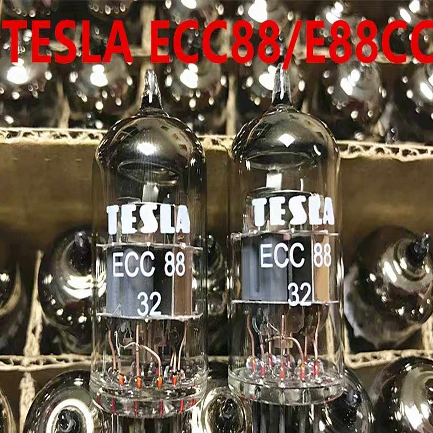 捷克太思拉TESLA ECC88 电子管代6DJ8/6922~询价
