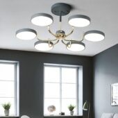 北欧灯具轻奢吊灯大客厅餐厅卧室后时尚 现代家用创意led网红灯饰