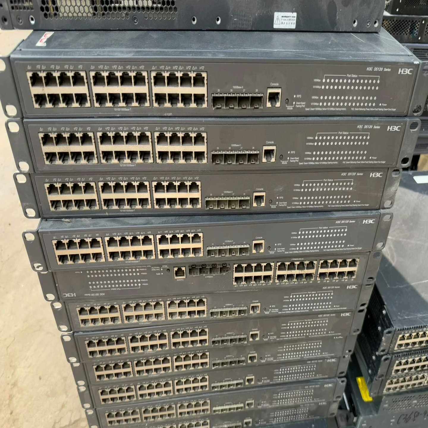 POE千兆交换机华三H3CS5120-28P-HPWR-议价