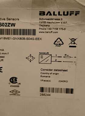 巴鲁夫接近开关光电开关BES02ZW-议价