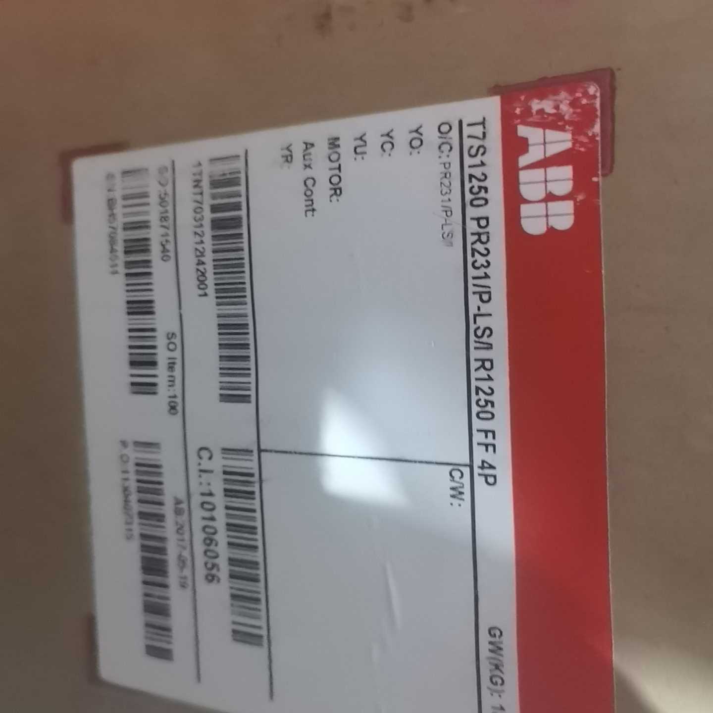 T7S1250 PR231/P-LS/I R1250 FF~询价