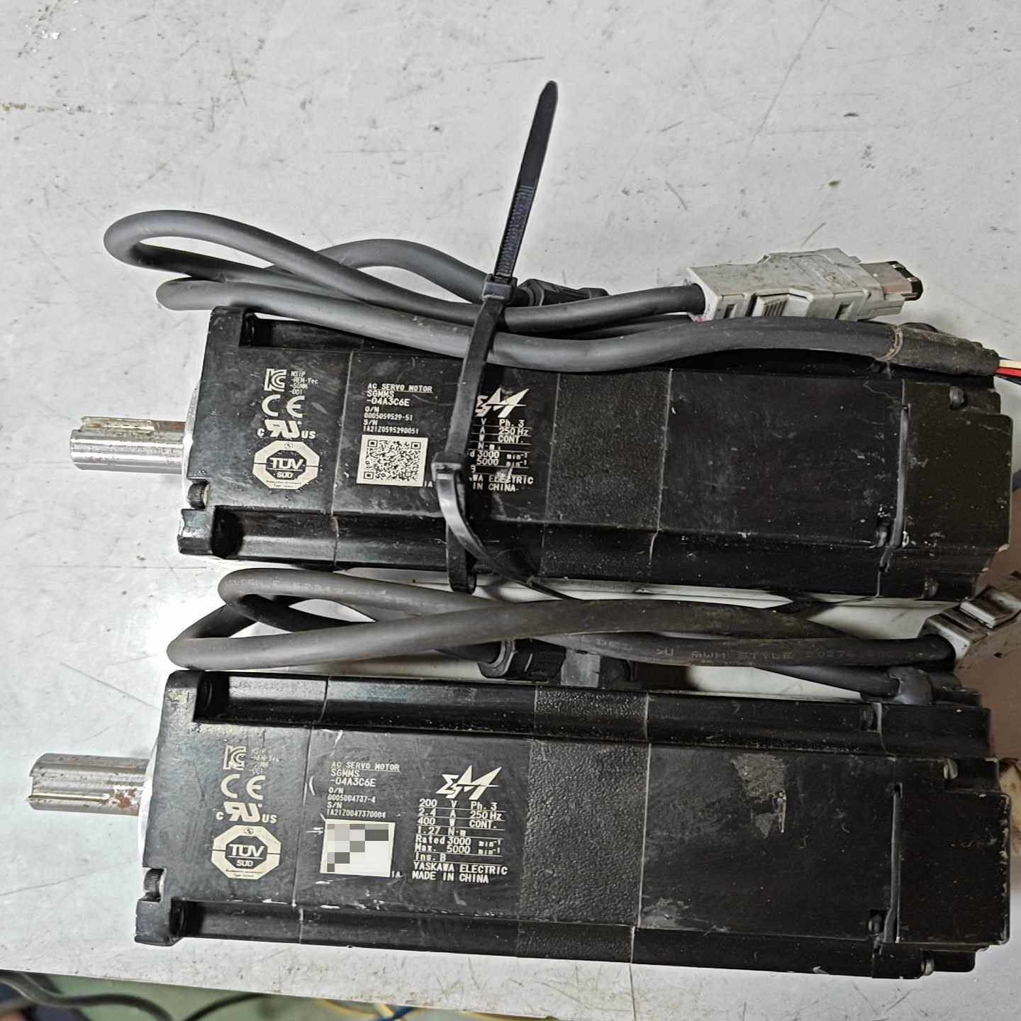 SGMMS-04A3C6EM系400瓦值带刹车抱闸，