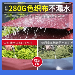 DX7L户外遮阳伞罗马伞庭院伞太阳伞院子摆摊商用岗亭花园大型露台