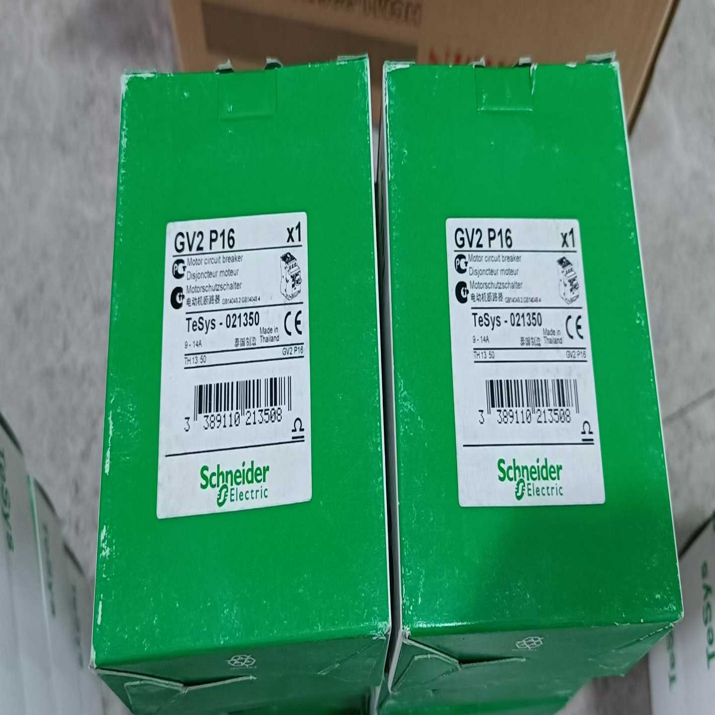 询价~施耐德 热磁式电动机断路器GV2P16有10只，GV2P