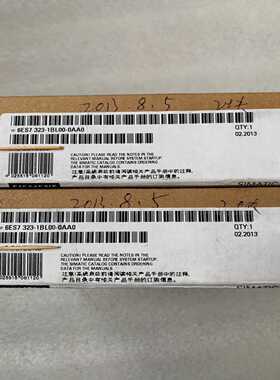 【议价】6ES7323-1BL00-0AA0未开封顺丰包适用