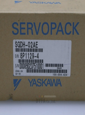 YASKAWAGenuineNIBSGDH-02AEVer.38A45SERVOPACK200WDRV-I