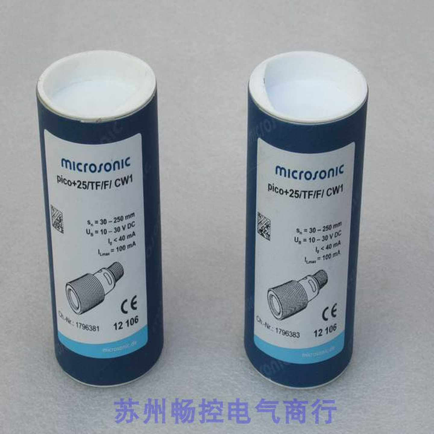 *销售*全新威声MICROSONIC超音波感测器PICO25/TF/F/CW1现货