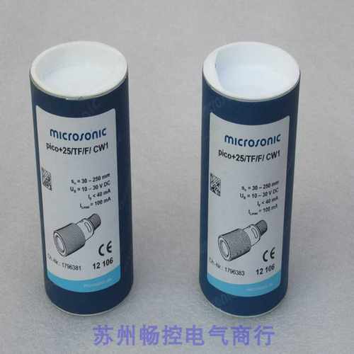 *销售*全新威声MICROSONIC超音波感测器PICO25/TF/F/CW1现货