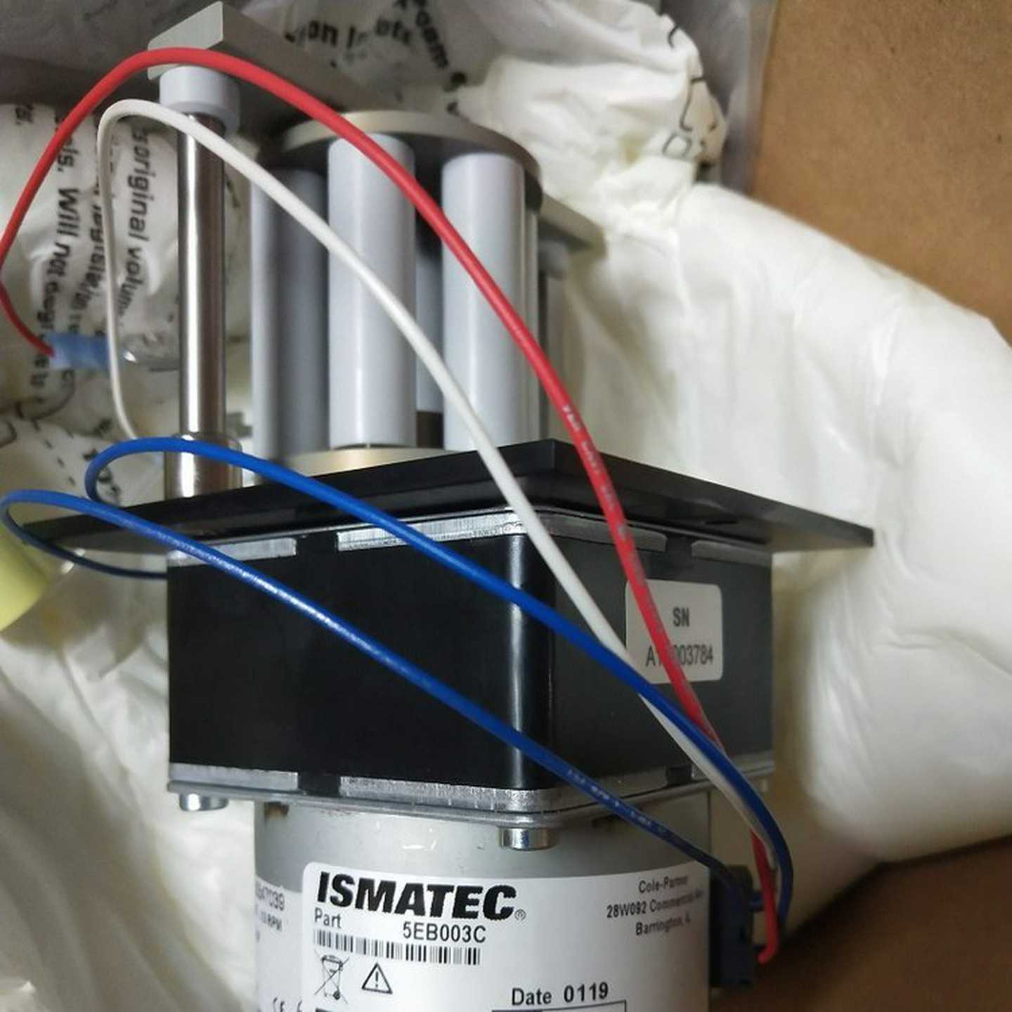 ISMATEC泵蠕动计量泵注射泵齿轮泵5EB003C交流电24V