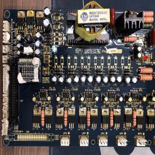 4T075G变频器驱动板实物图E02 四方变频器V560 星慕电子