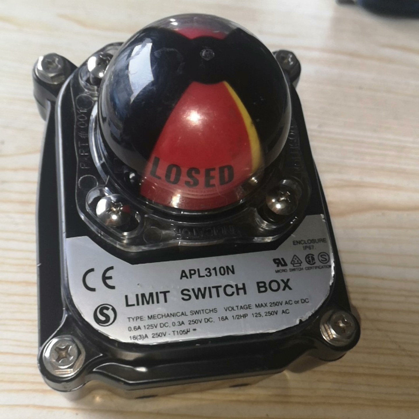 【请询价】原装全新韩国HKC限位开关盒APL-310N阀门回信器 阀位