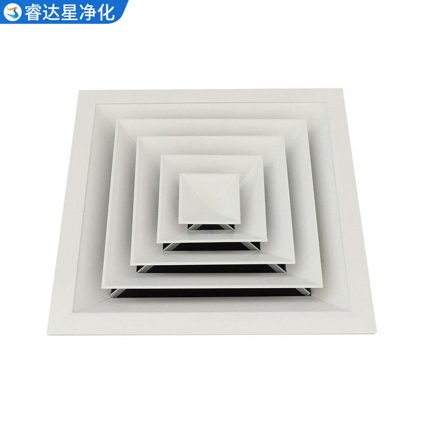 铝合金回风窗可开可调节定制无尘净化车间出风口双层通风口百叶窗