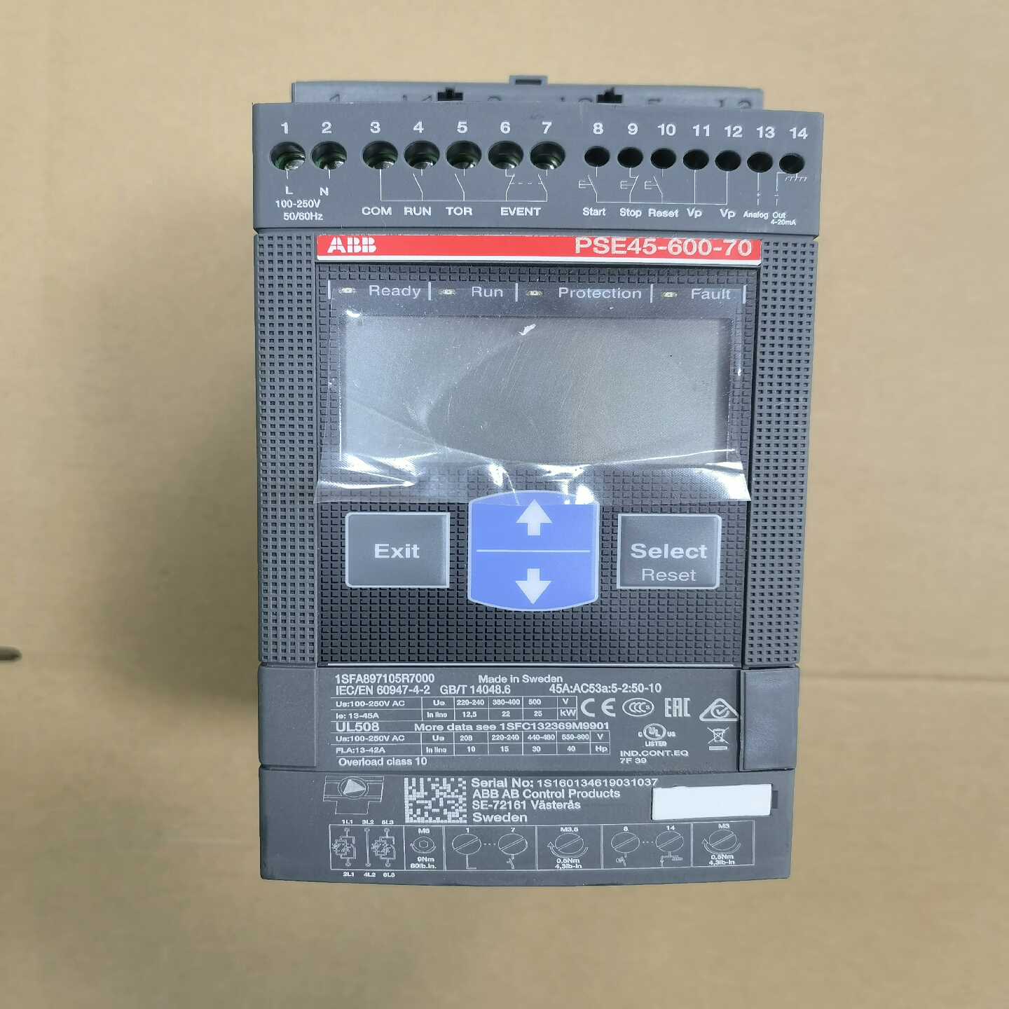 软启动PSE45-600-70询价