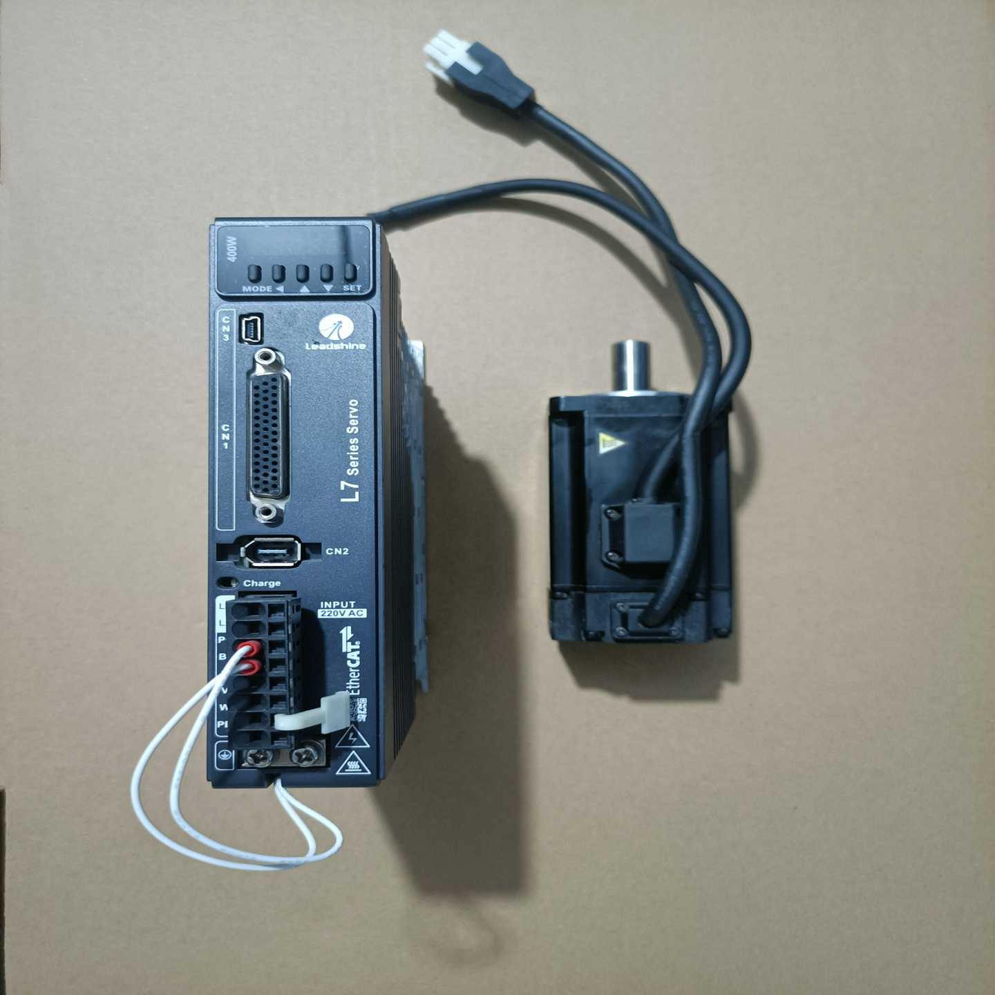 雷赛伺服套装L7EC系列400w总线，成色95新--议价商品