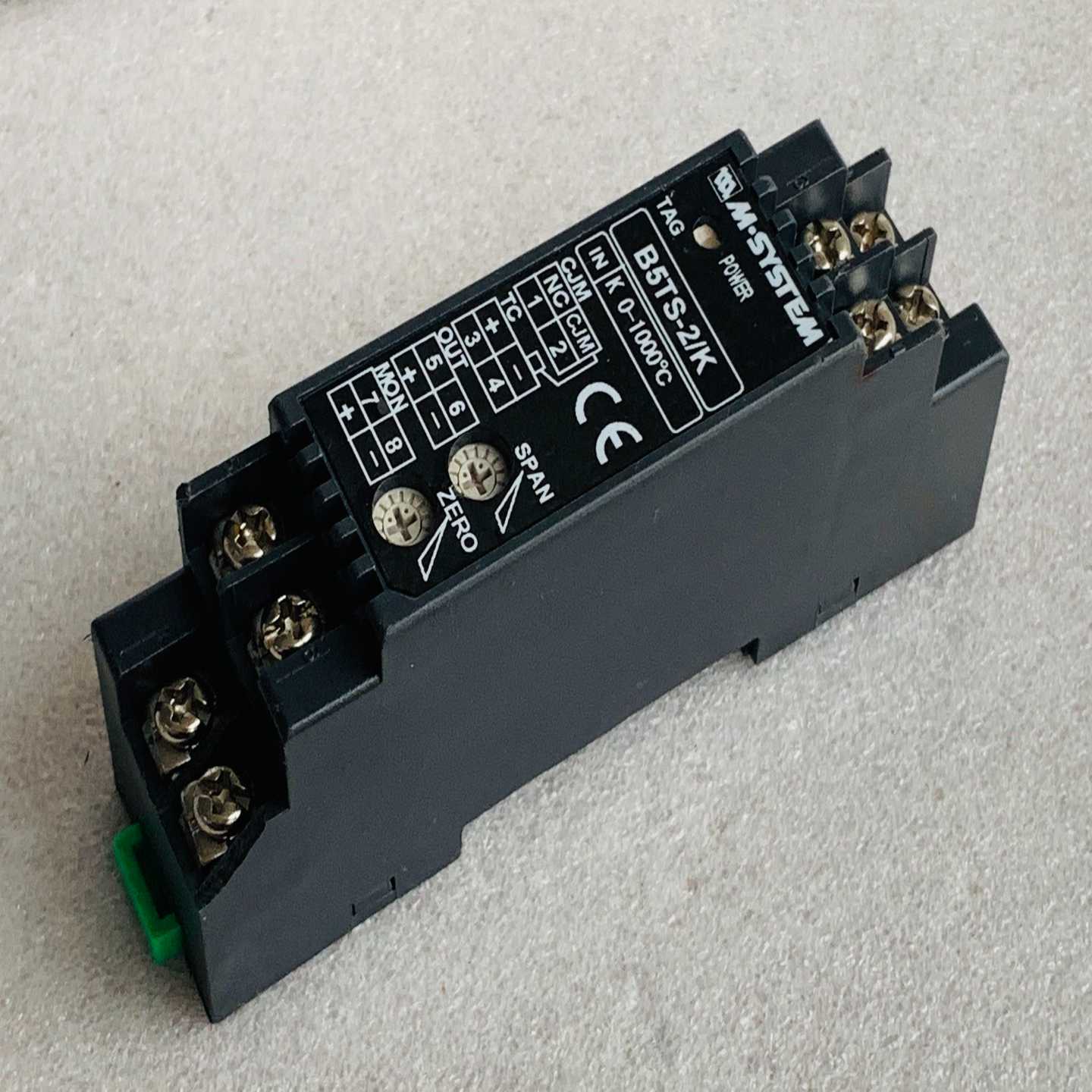 原装日本M-SYSTEM爱模信号隔离变换器B5TS-2K