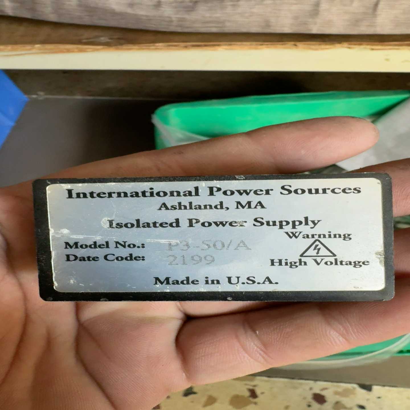 议价P3-50/A直流高压电源模组询价